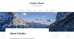 Desktop Screenshot of charlesmeans.com